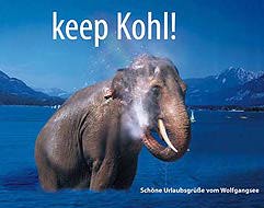 Wahlplakat der CDU von 1998
