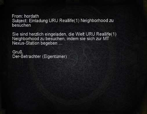 Imager Nachricht, vom Waldmeister über Hordi gepostet