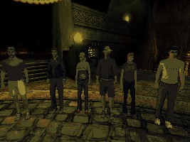 v.l.n.r. Veralun - Mucol - Ireen - Hordi - Susi - Bernardo
<br />Nicht auf dem Bild: Markus V und der Helm